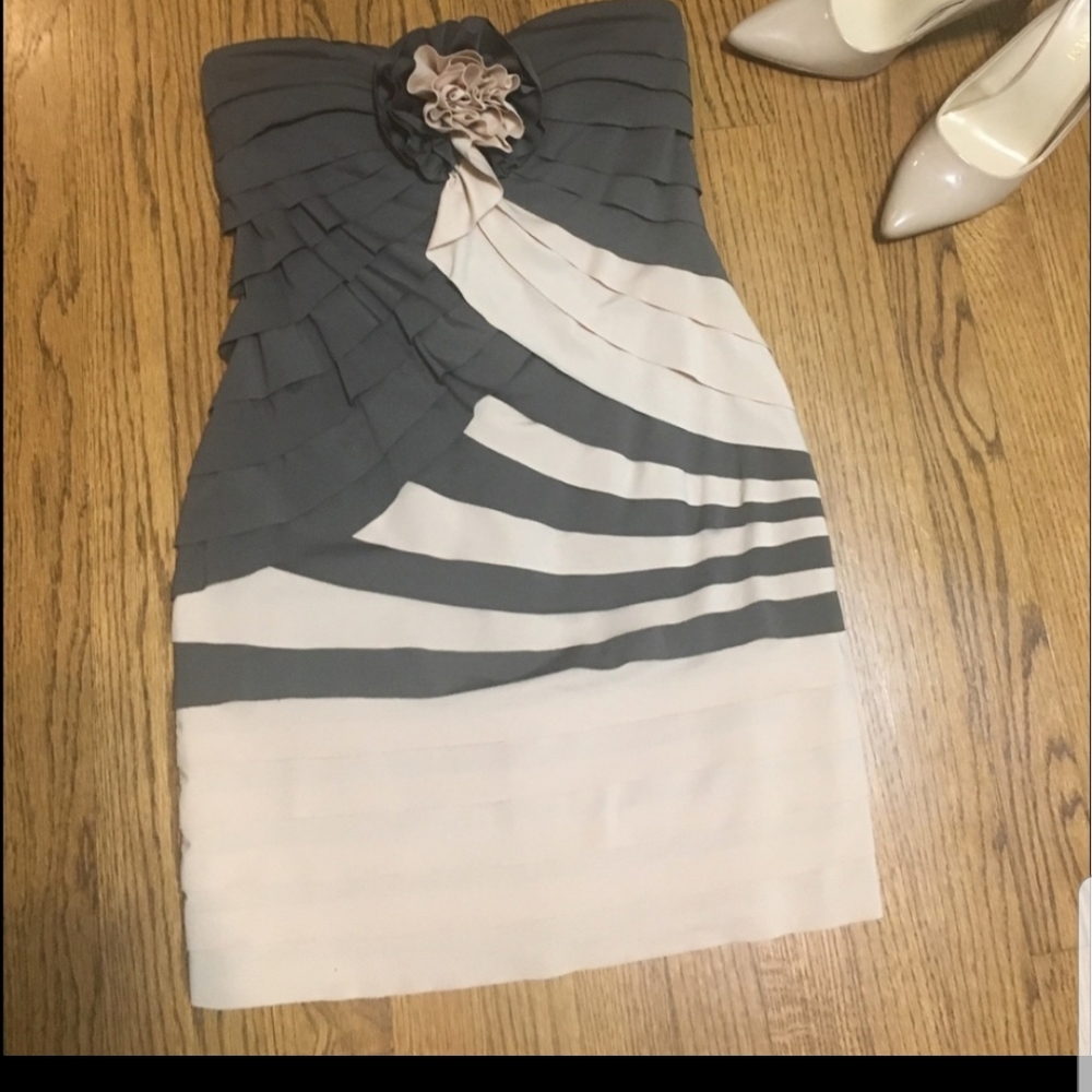 ArdenB Cocktail strapless mini dress